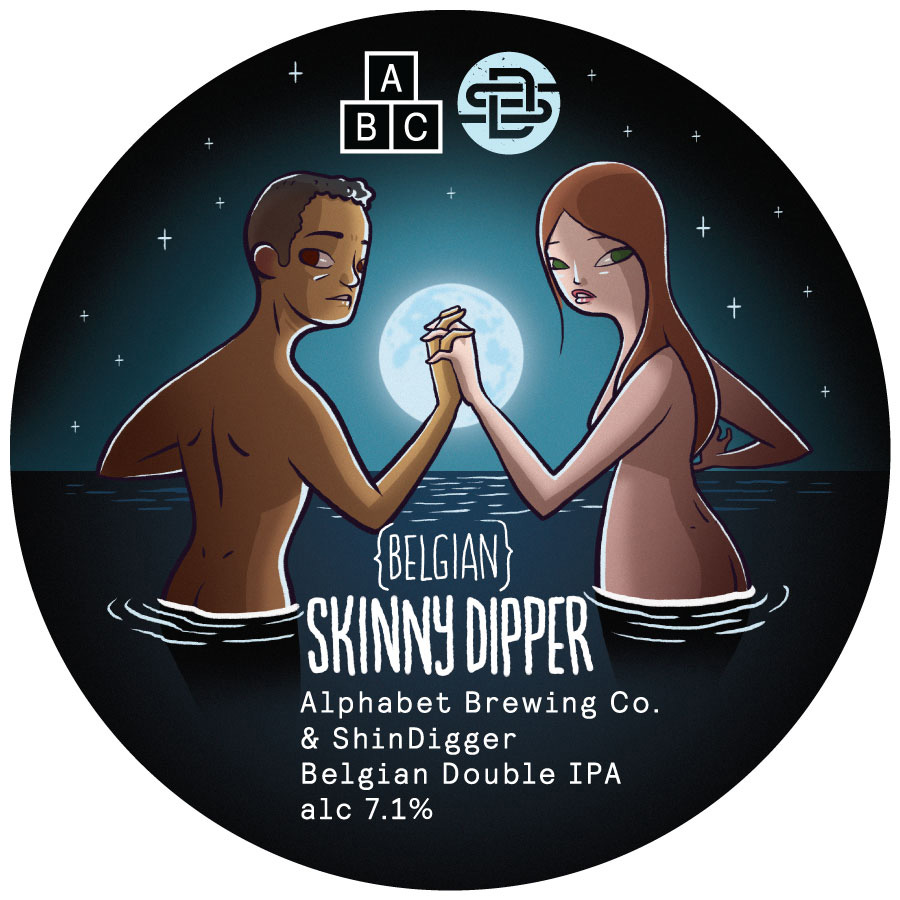 Skinny-Dipper-Font-Badge